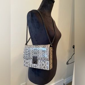 Coach shoulder bag in snakeskin crossbody